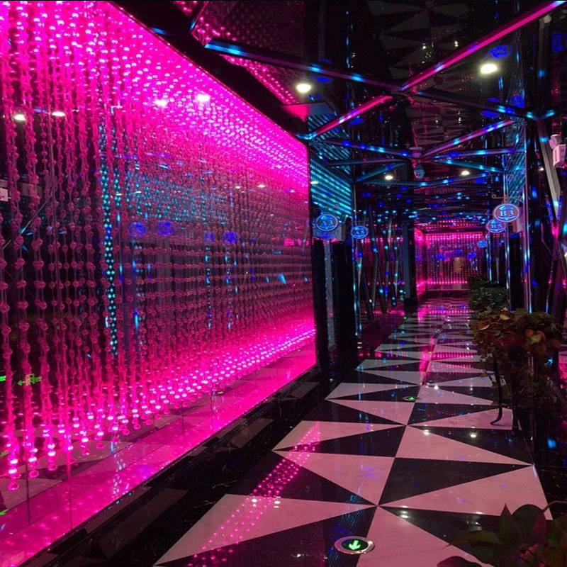 12V Christmas Lights WiFi Intelligent Co<i></i>ntrol Led Disco  Led Pixel Ball Rgb Colorful 3d Ball String Light