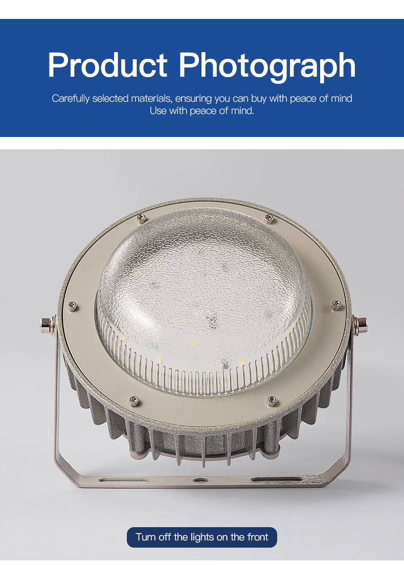 Explosion Proof Light Waterproof IP65 40W 60W 80W 120W 5 Years Warranty Led Explosion-proof Light for Oil and Gas Station