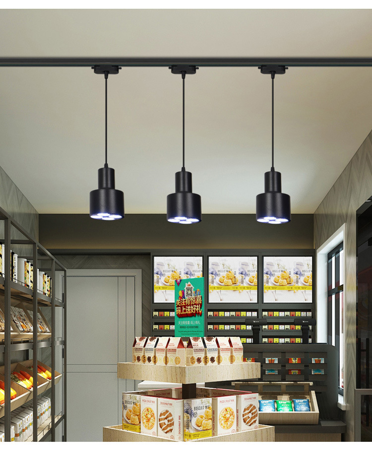 LED Movable Fresh Light 35W E27 Fruit Light Cooked Food Braised Meat Cold Seafood Meat Vegetable Supermarket Special Track Light