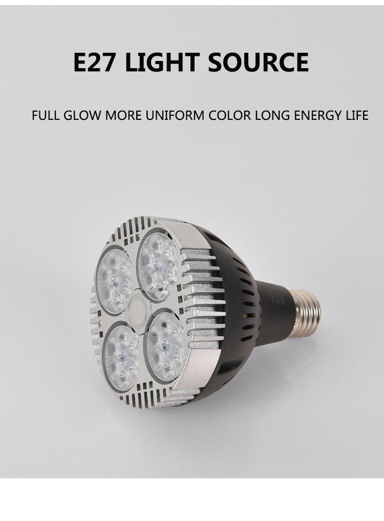 LED Movable Fresh Light 35W E27 Fruit Light Cooked Food Braised Meat Cold Seafood Meat Vegetable Supermarket Special Track Light