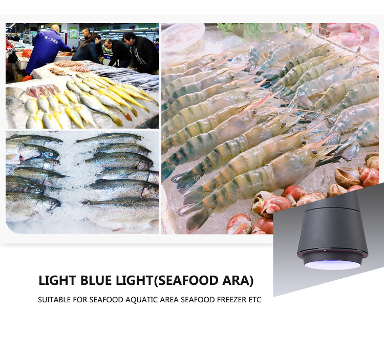 Aquatic Fresh Foods Chandelier Lamp with 25W Special LED Light 85-265V for Supermarket Use Fresh Pork Fruit Vegetable Lighting
