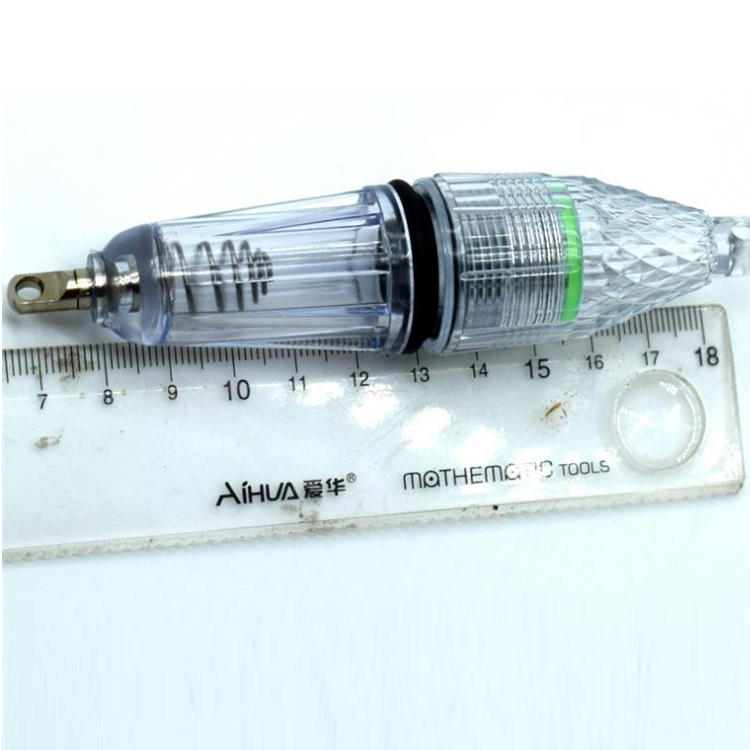 14Cm Green Battery Aa Blue Strobe Sea Water Lighting Bl<i></i>inking Chemical Squid Lamp Led Deep Drop Fishing Light for Underwater