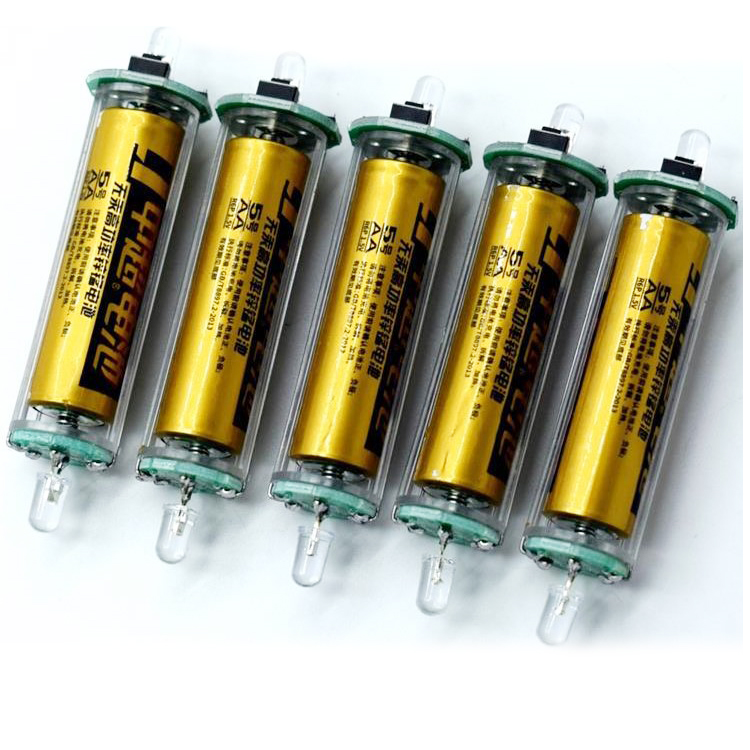 14Cm Green Battery Aa Blue Strobe Sea Water Lighting Bl<i></i>inking Chemical Squid Lamp Led Deep Drop Fishing Light for Underwater