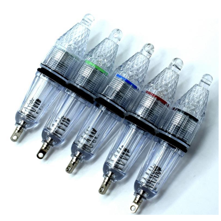 14Cm Green Battery Aa Blue Strobe Sea Water Lighting Bl<i></i>inking Chemical Squid Lamp Led Deep Drop Fishing Light for Underwater