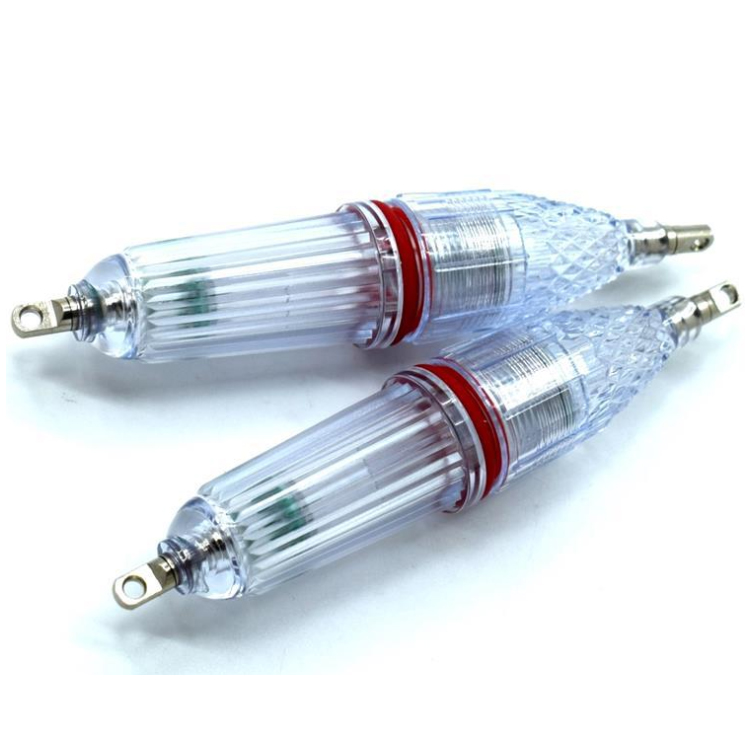 14Cm Green Battery Aa Blue Strobe Sea Water Lighting Bl<i></i>inking Chemical Squid Lamp Led Deep Drop Fishing Light for Underwater