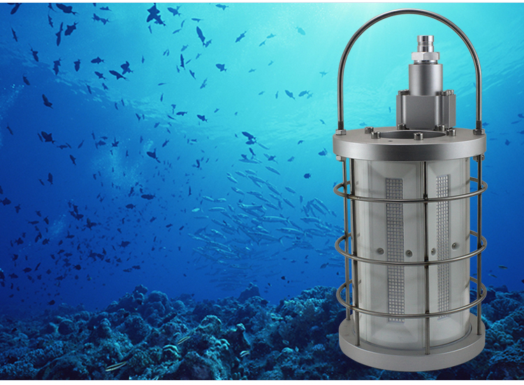 1000W Underwater Submersible Fish Attracting LED Fishing Light ,High Power Lure Lamp White ,Warm White Blue Green Lighting