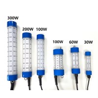 30W-400W 12V Green Underwater LED Fishing Light Fish Finder Lamp FSL100