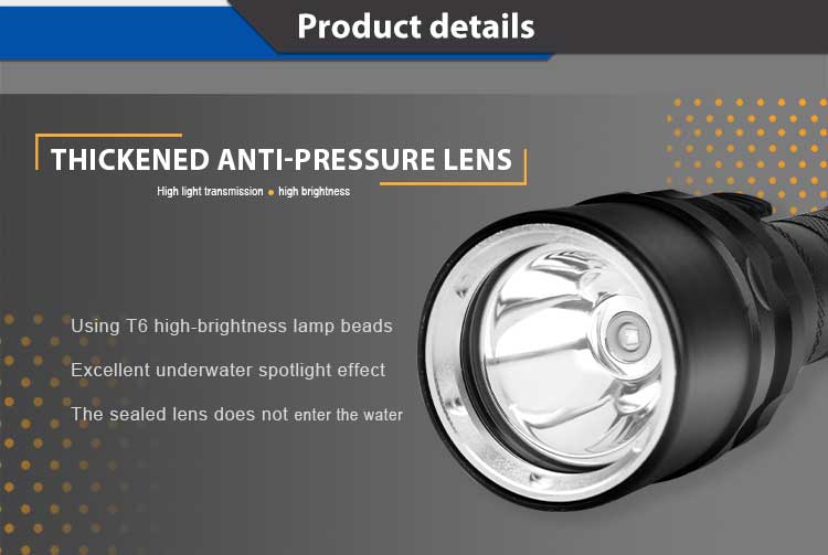 Professio<i></i>nal IPX8 Diving Equipment 395nm UV Underwater Photography Scuba Light Fishing Torch Light LED UV Diving Flashlight