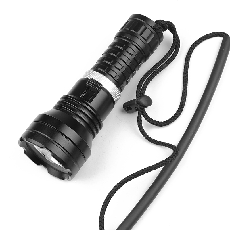 Aluminum P70 3000 Lumen Diving Flashlight Magnetic Switch Portable DVL900