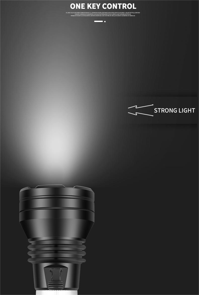 Aluminum P70 3000 Lumen Diving Flashlight Magnetic Switch Portable DVL900picture5