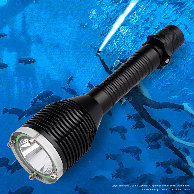 Underwater LED Diving Flashlights DVL1400picture2