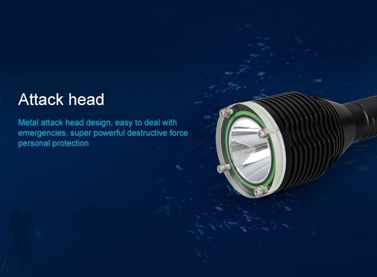 Underwater LED Diving Flashlights DVL1400picture5