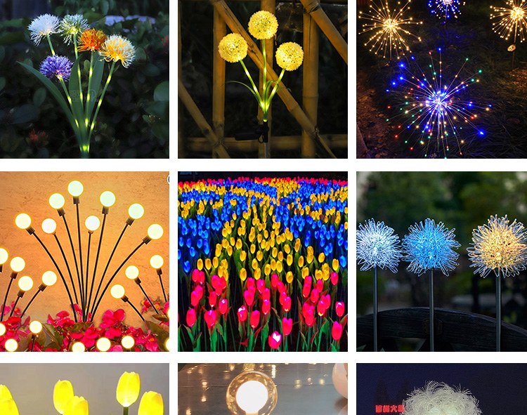 Cross-border Hot Selling Fiber Optic LED Atmosphere Light IP65 Waterproof Jellyfish Chandelier bar Festive Decorative Lights