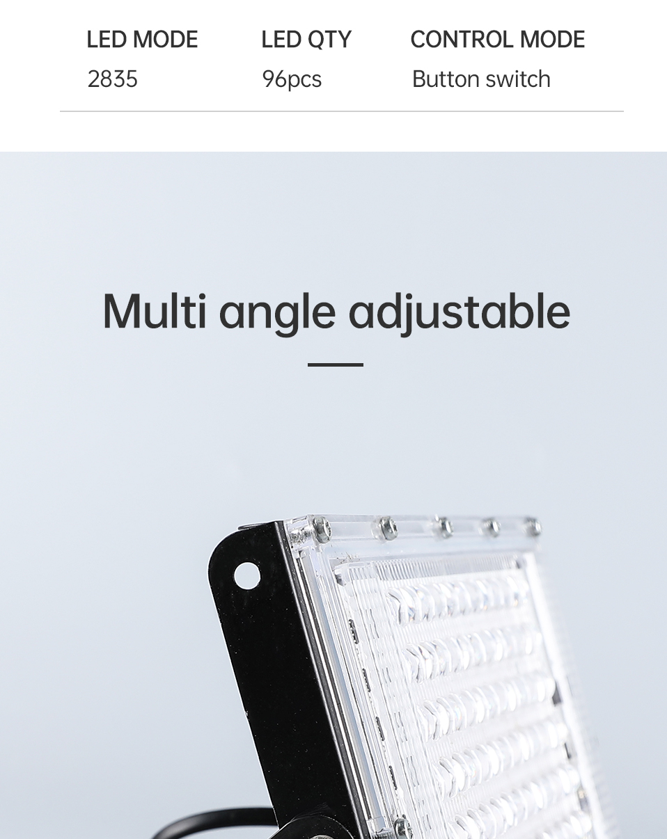 NEW AC220V Waterproof 100W Floodlight Spotlighting Led Commercial Growth Lamp Full Spectrum Led Plant Grow Lights Greenhouse 90