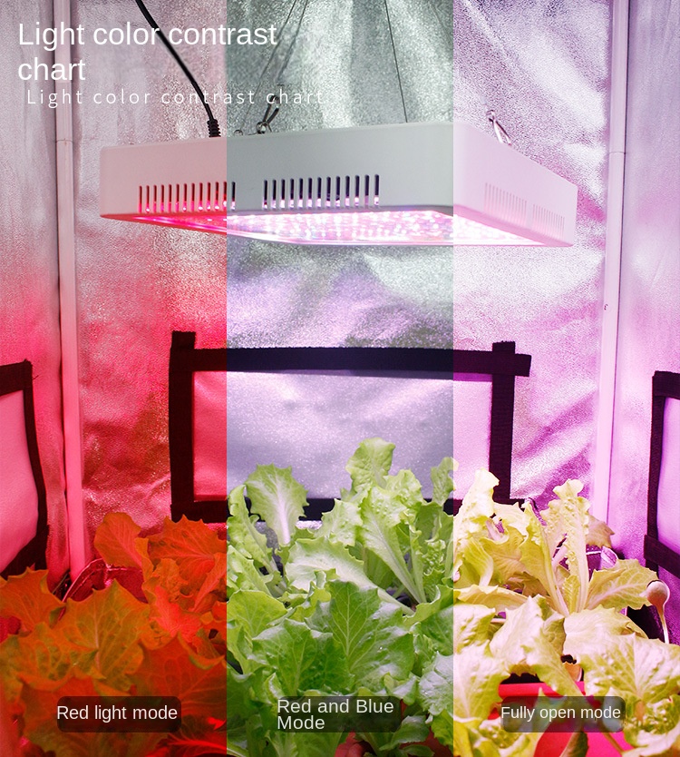 Double switch plant light LED full spectrum plant growth light can be co<i></i>nnected in series indoor vegetable succulent filling lig