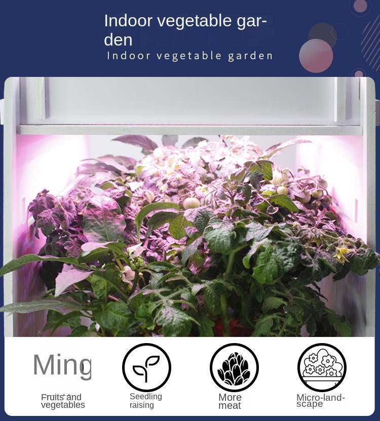 Double switch plant light LED full spectrum plant growth light can be co<i></i>nnected in series indoor vegetable succulent filling lig