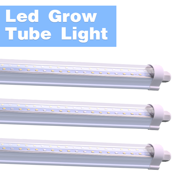 Full Spectrum 2FT 4FT T8 T5  LED Grow Light Strips Seedings Hydropo<i></i>nics Bloom  9W 18W Led Grow Tube Light