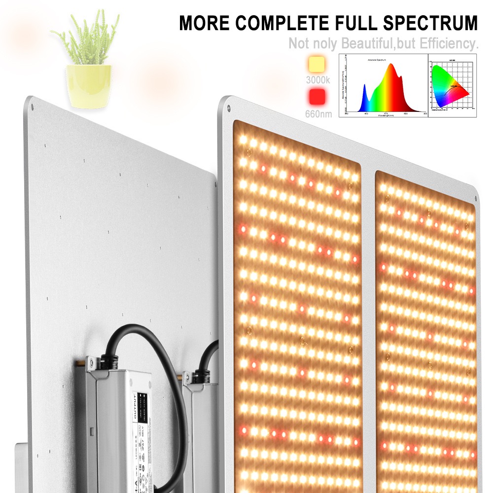 High PPFD 100W 120W 240W 480W 720W Full Spectrum PF0.95 LED Grow Light GRW590picture4