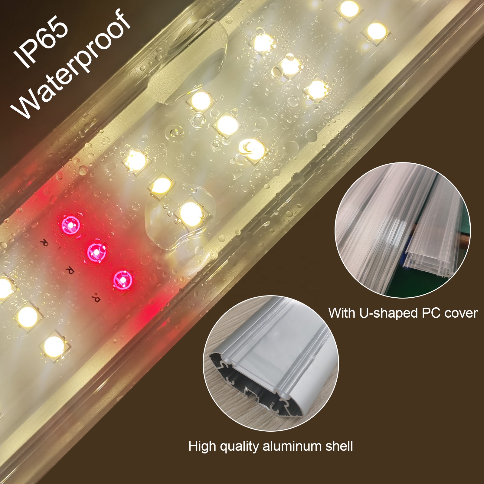 Full Spectum 660 nm Horticulture 100W  LED Grow Light bar GRW620picture2