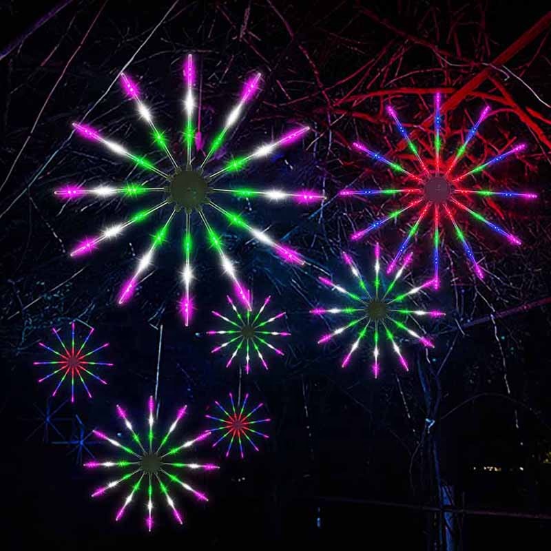 LED Fireworks RGB Meteor Shower Rain Light FRW170picture2