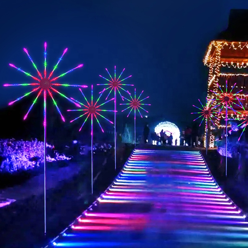 LED Fireworks RGB Meteor Shower Rain Light FRW170picture3