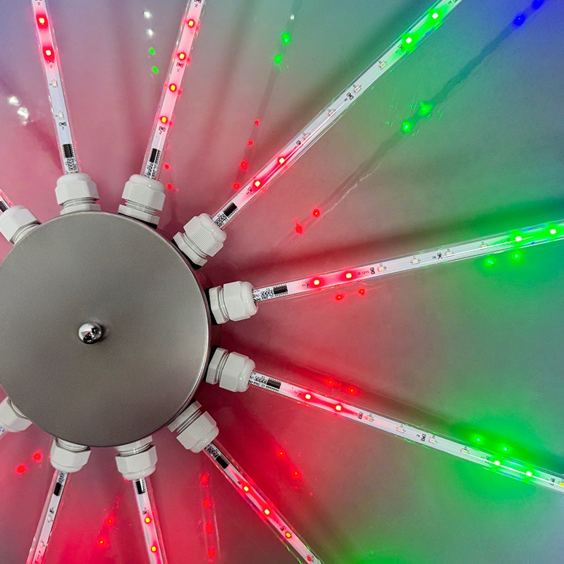 LED Fireworks RGB Meteor Shower Rain Light FRW170picture6