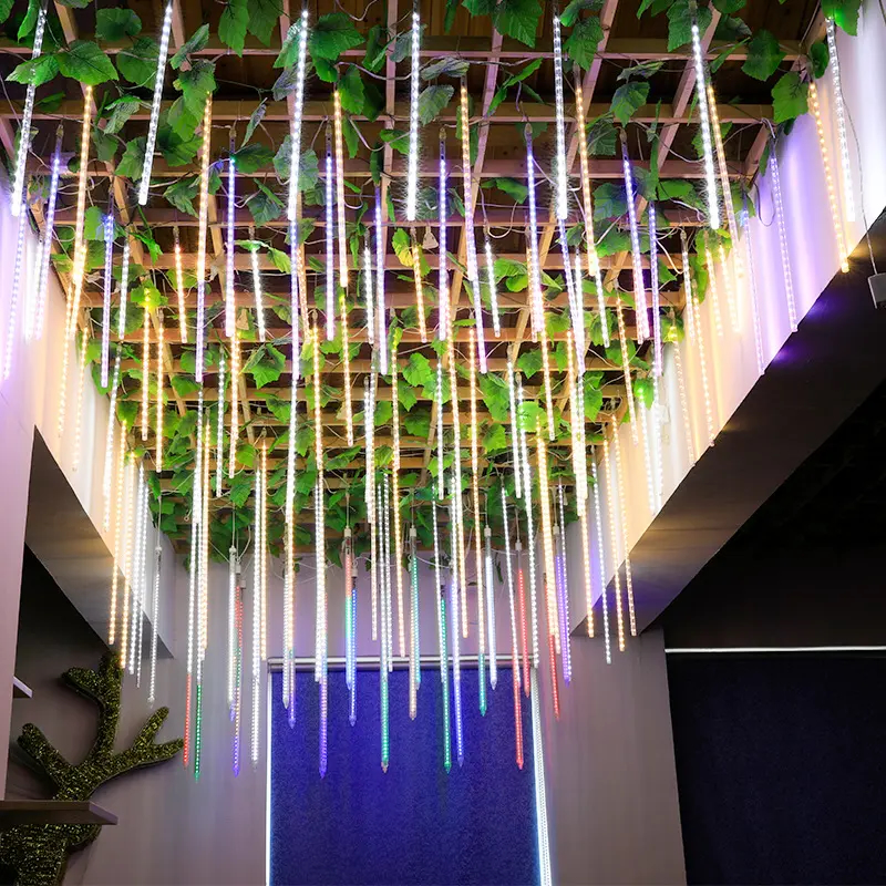 Waterproof Outdoor Meteor Shower Light Tube for Festivals Christmas XMS1000picture3