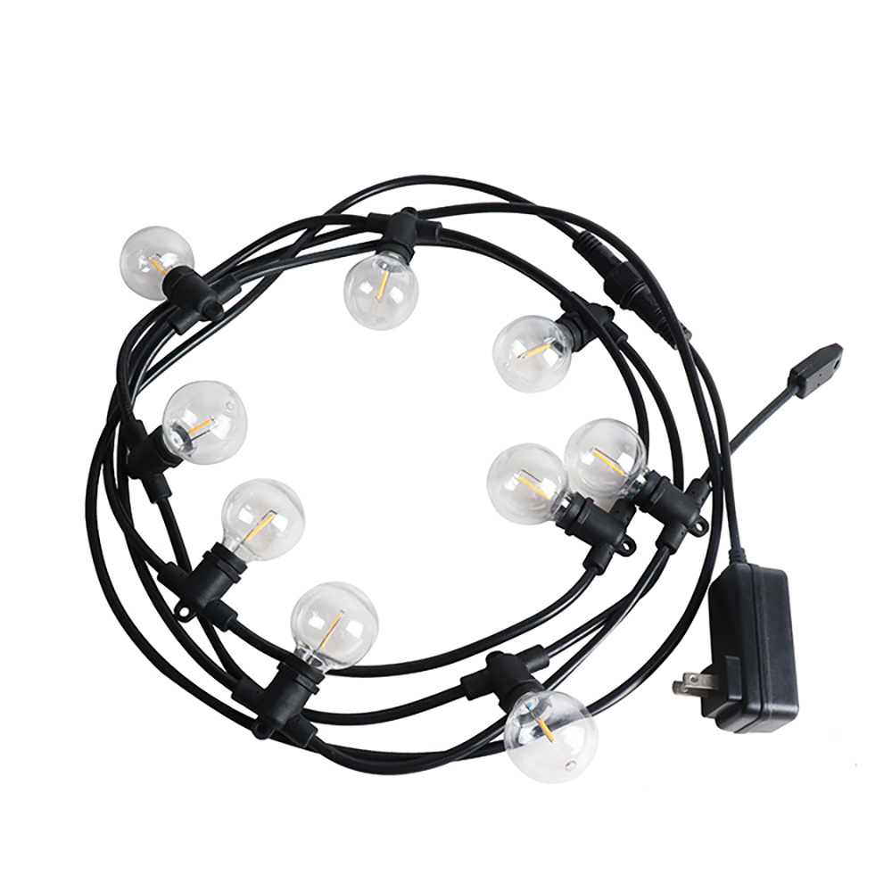 2024 Top Sale Mini Slim Rgb Solar Road Wall Plant Led Ramadan Moon Deepavali Decoration String Lights