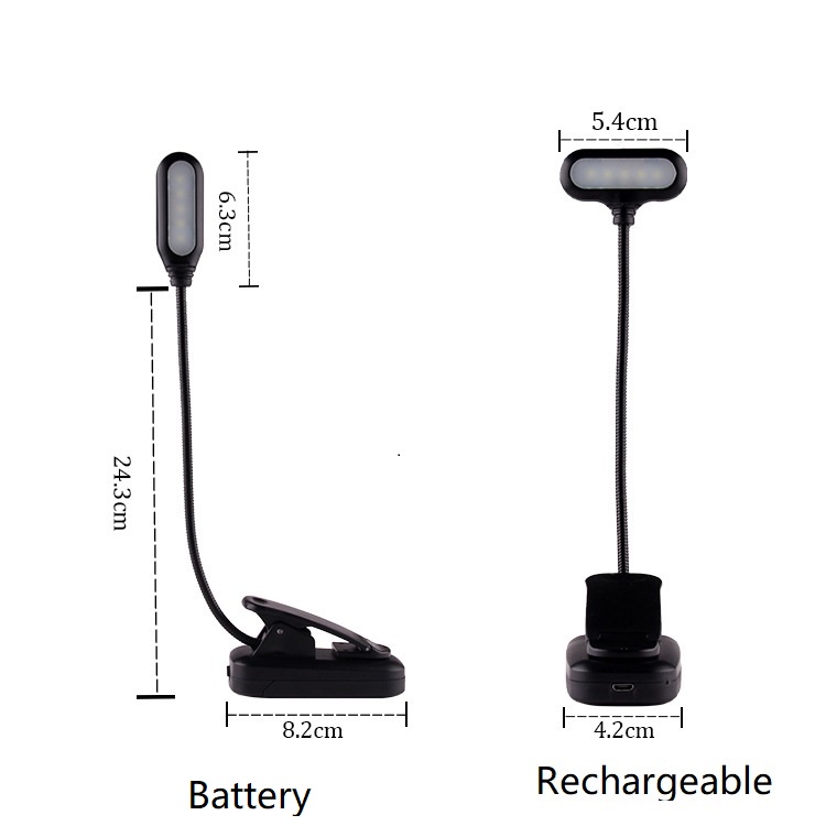Portable Rechargeable Flexible LED Book Lamp BOK1100picture5