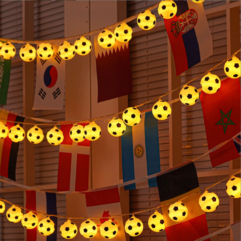 Battery Football Fairy Soccer Ball Decorative LED String Light STN330picture2