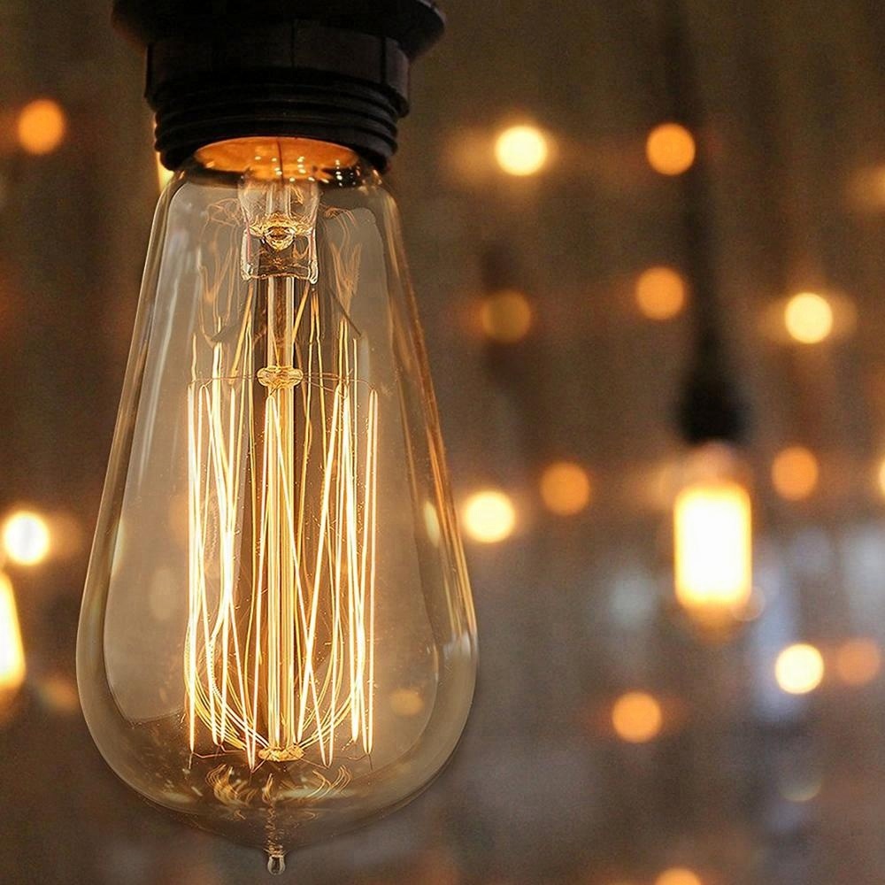 ST64 E26 E27 25W 40W 60W Vintage Edison Incandescent Light Bulb INC200picture5
