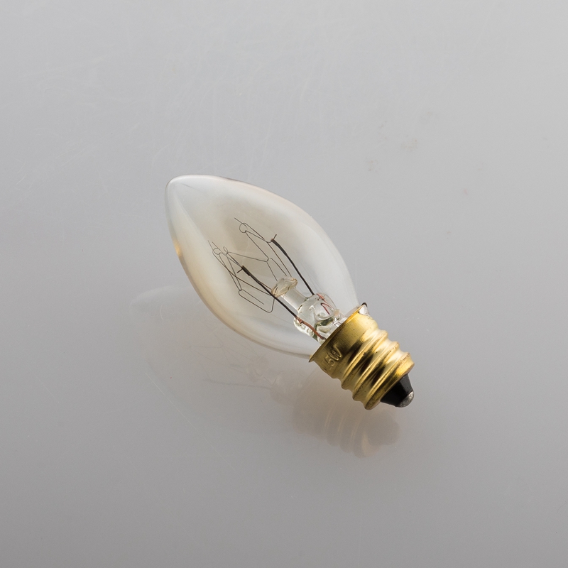 Incandescent Clear Bulb C7 220-240V 15W E14 Night Light Bulb for Refrigerator Light Bulb INC400picture4