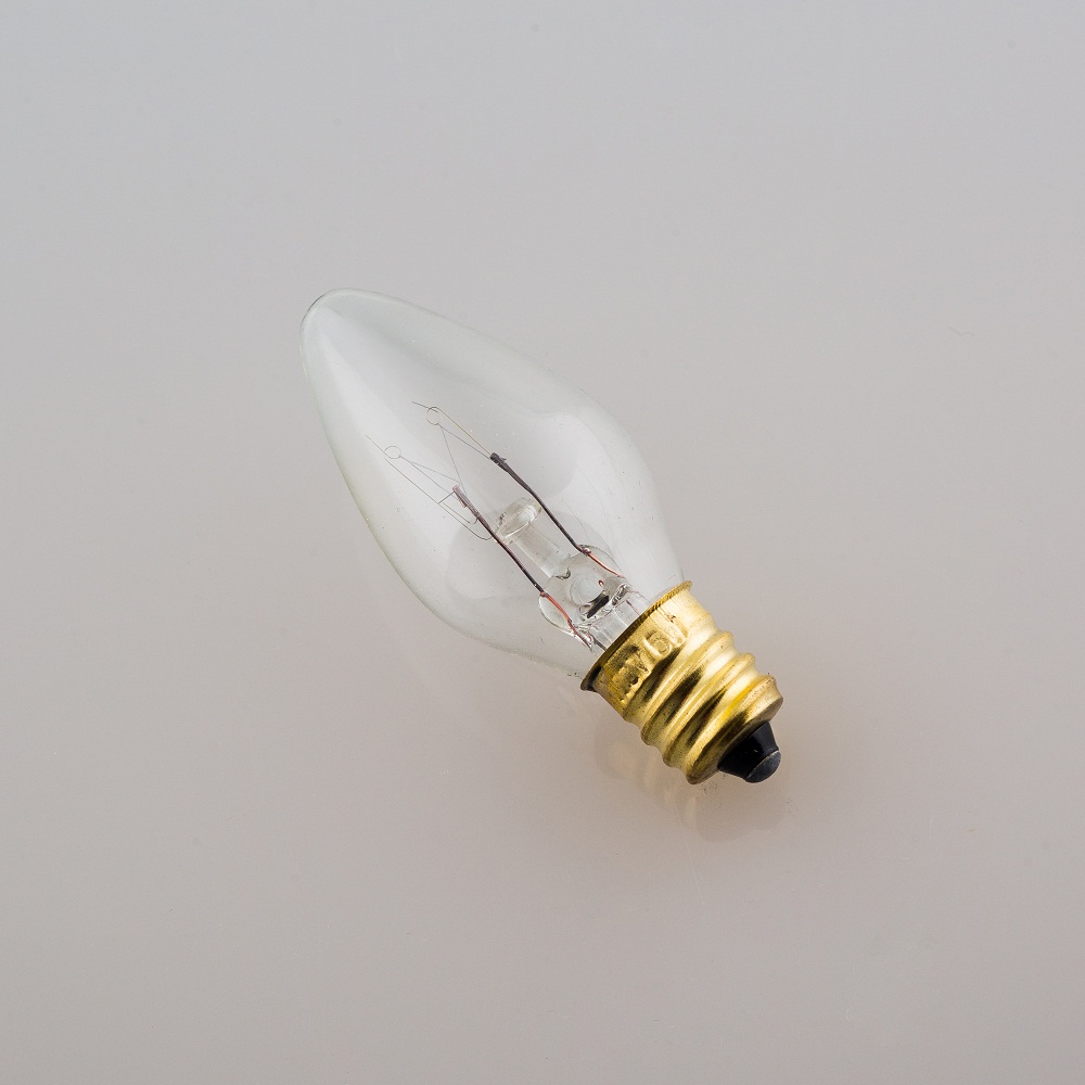 Incandescent Clear Bulb C7 220-240V 15W E14 Night Light Bulb for Refrigerator Light Bulb
