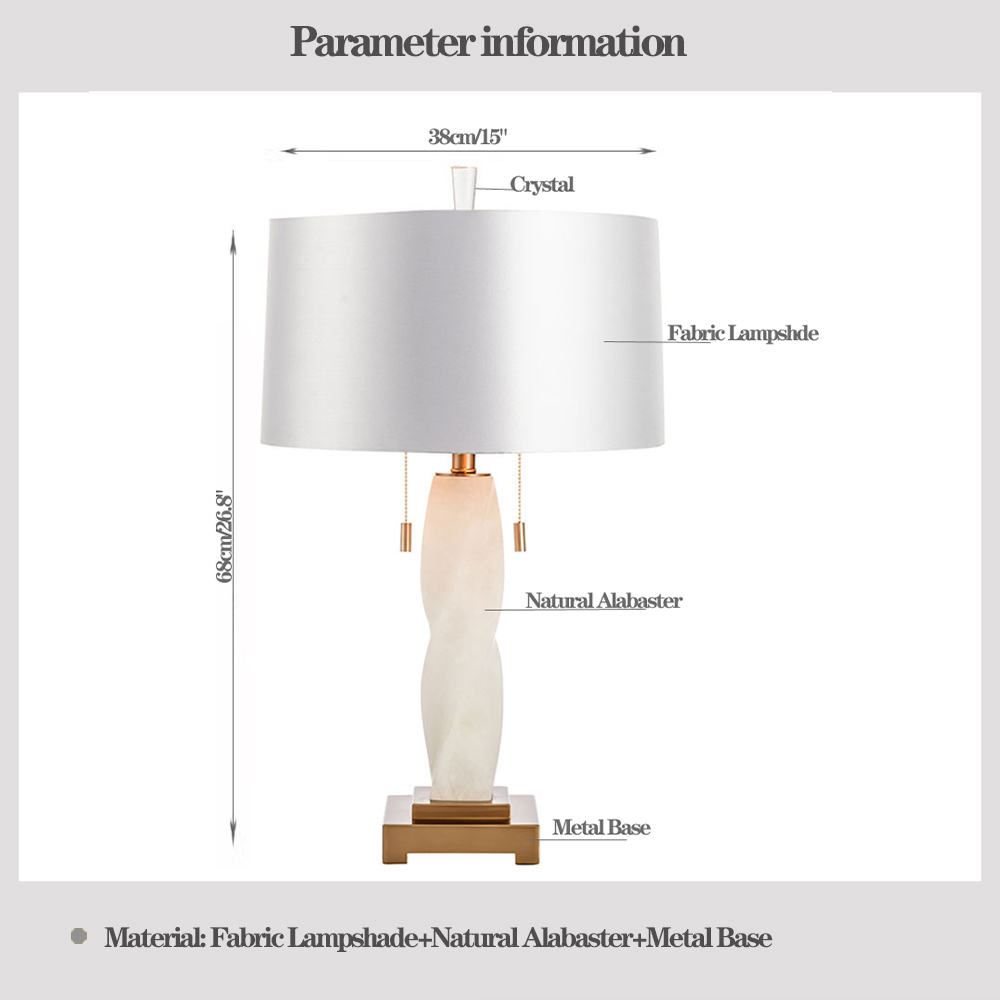 Traditional Design Nordic Creative Luxury Marble Table Lamp RTS190picture5