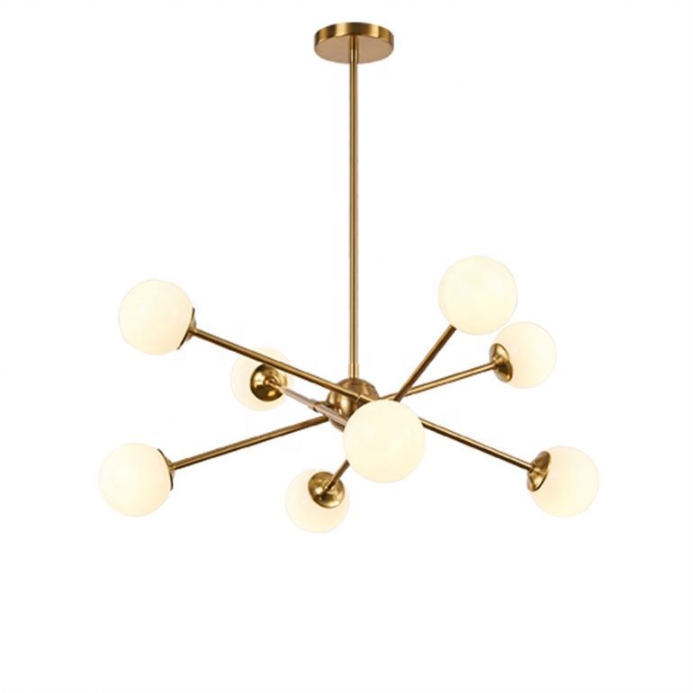 Luxury Glass Chandelier European Style Classic Pendant Lamp EUS110