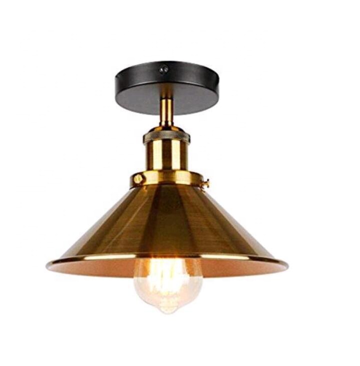 American Retro Industrial Style Iron Bar Hotel Entrance Light RTS340