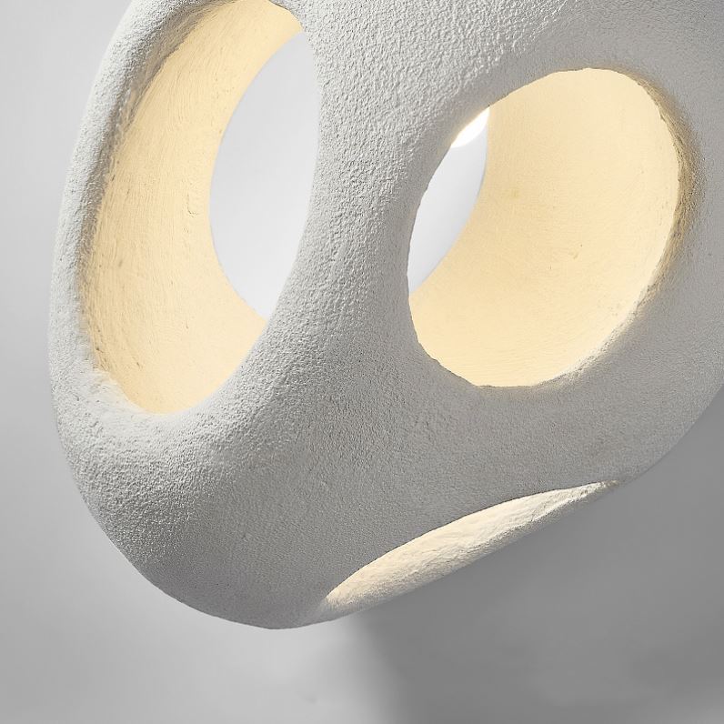 Japanese Wabi Sabi Style Creative Modern White Indoor Pendant Light JPS300picture2