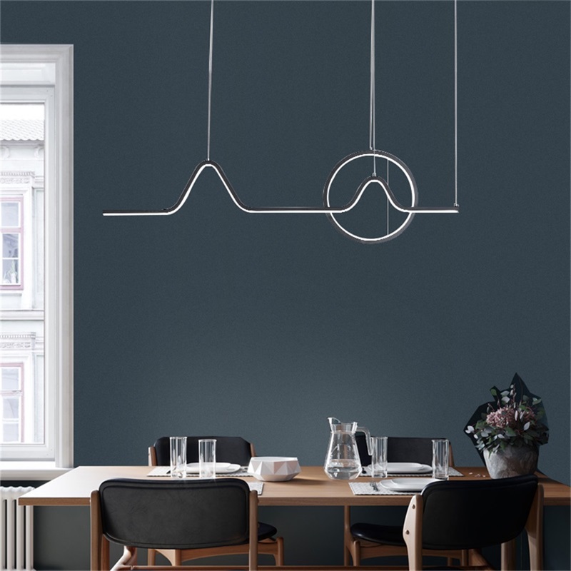 Gold Co<i></i>ntemporary Nordic Creative Decoration LED Fixture for Home Living Room Pendant Lights