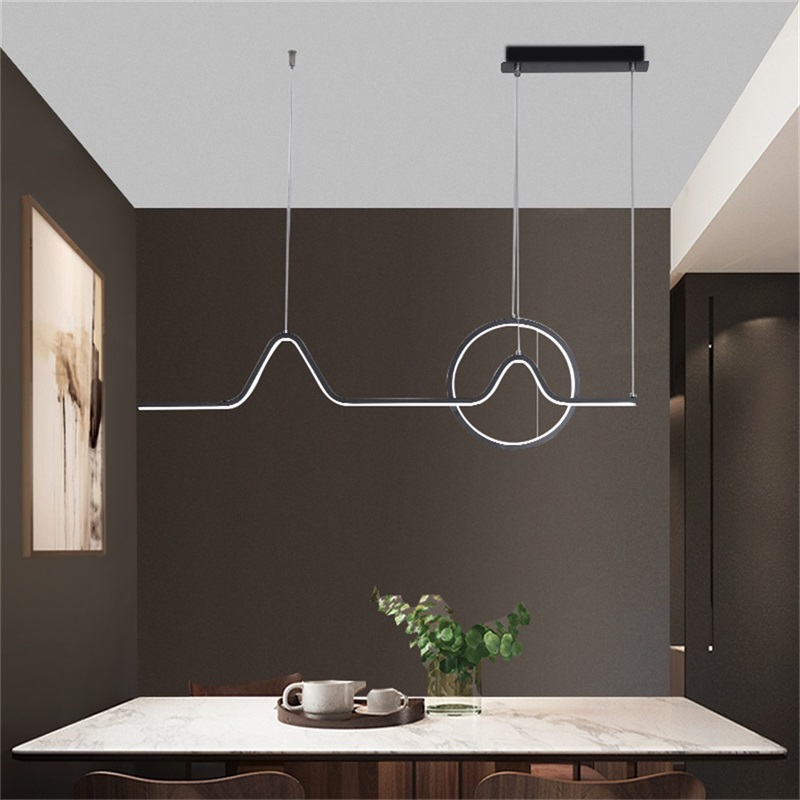 Gold Co<i></i>ntemporary Nordic Creative Decoration LED Fixture for Home Living Room Pendant Lights