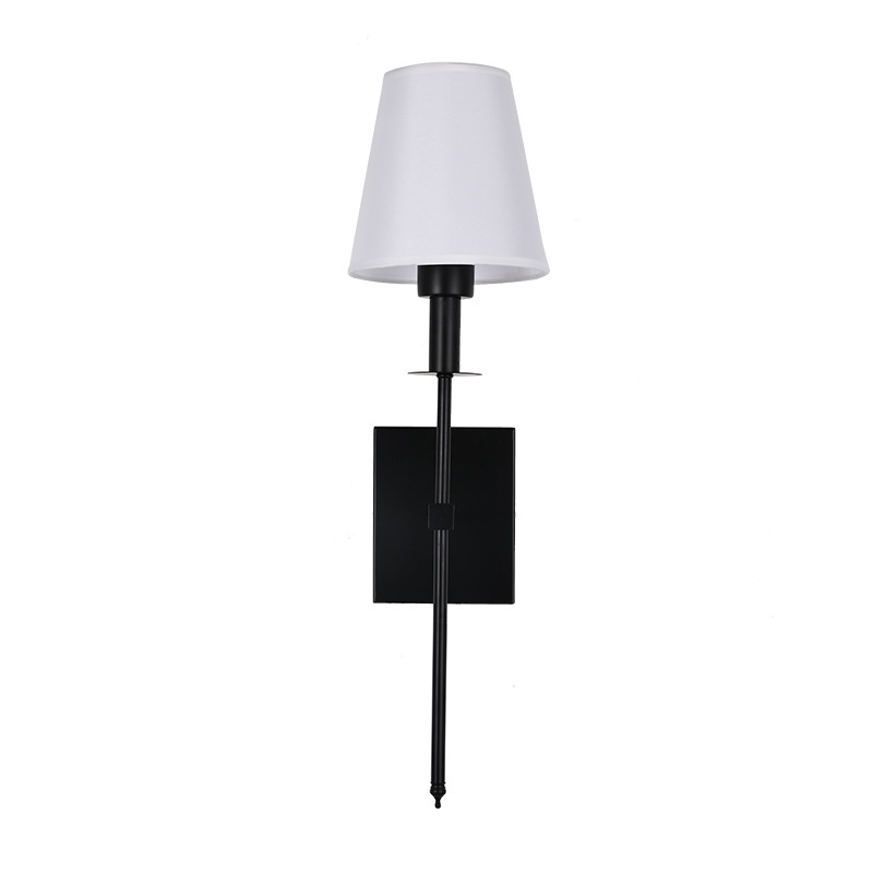 American Style E27 Wall Lamp Gold LED Fabric 220V Nordic Table Lamp NAS400