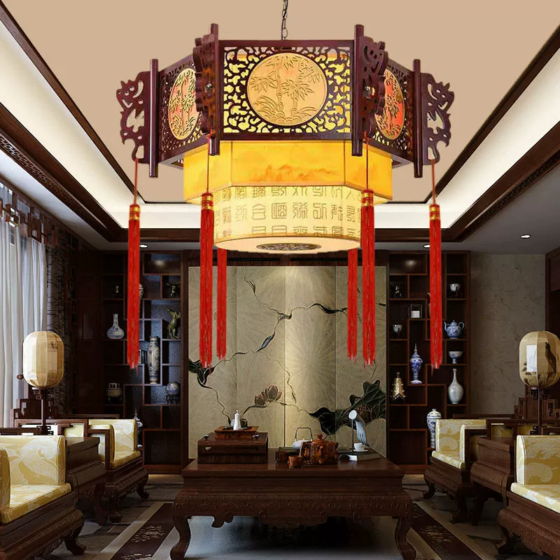 Chinese Chandelier Antique Lamps CNS600picture3