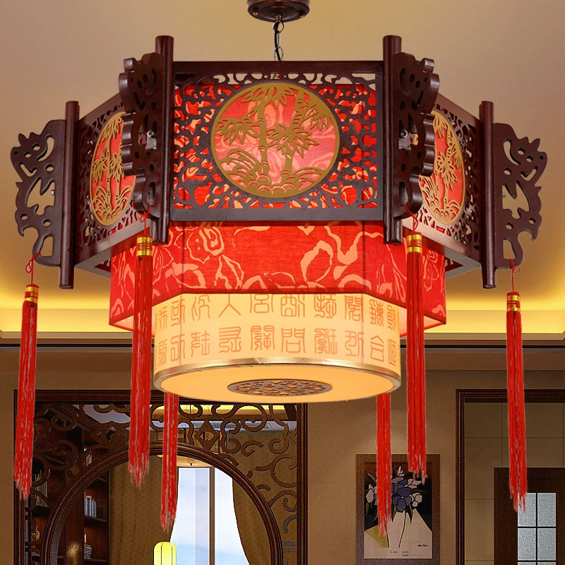 Chinese Chandelier Antique Lamps CNS600picture4