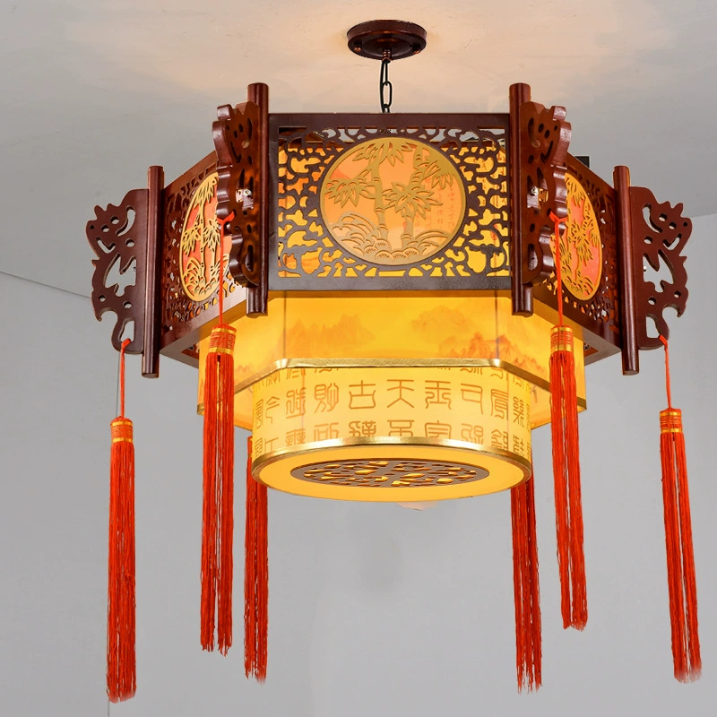 Chinese Chandelier Antique Lamps CNS600picture5