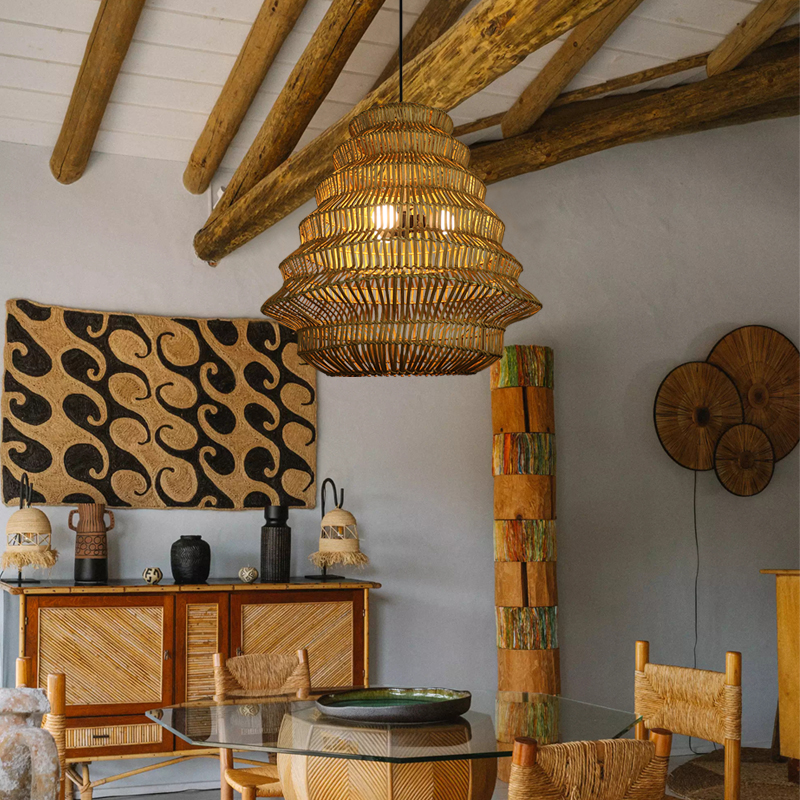 Chinese Style Rattan Light Pendant Light CNS900picture5