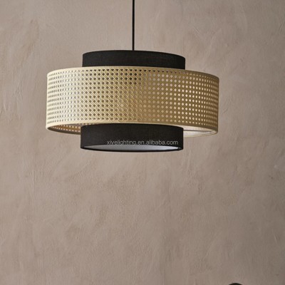 Retro Medieval Style Rattan Chandelier RTS370picture5