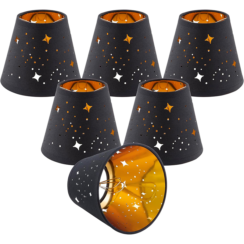 Lamp Shade Pendant Lamp Shade Fabric Lampshade Carving Shell Cover LCS140
