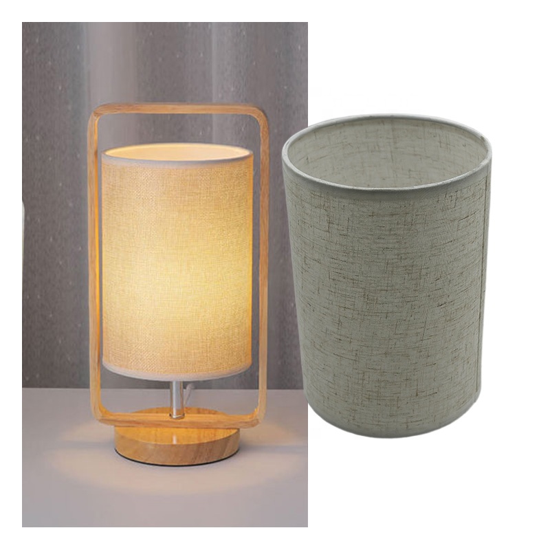 Fabric Lamp Shade Bedside Decorative Linen Lampshade LCS170