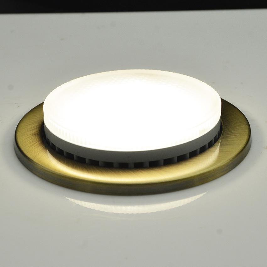 Hot Selling Recessed Mounted Lighting Fixture Iron GX53 Spotlight Fitting