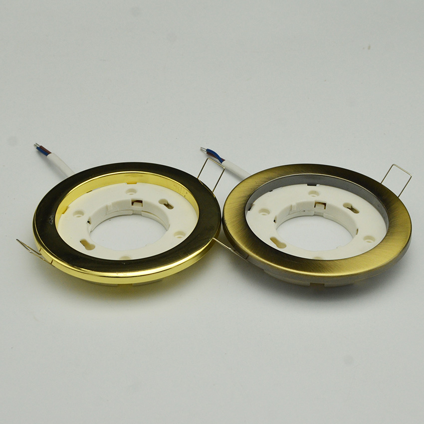 Hot Selling Recessed Mounted Lighting Fixture Iron GX53 Spotlight Fitting