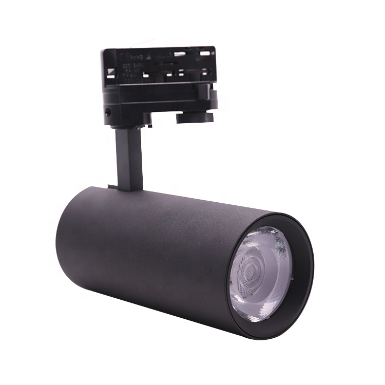 Museum Store Zoomable Aluminum COB Track Light Housing LCS320picture3